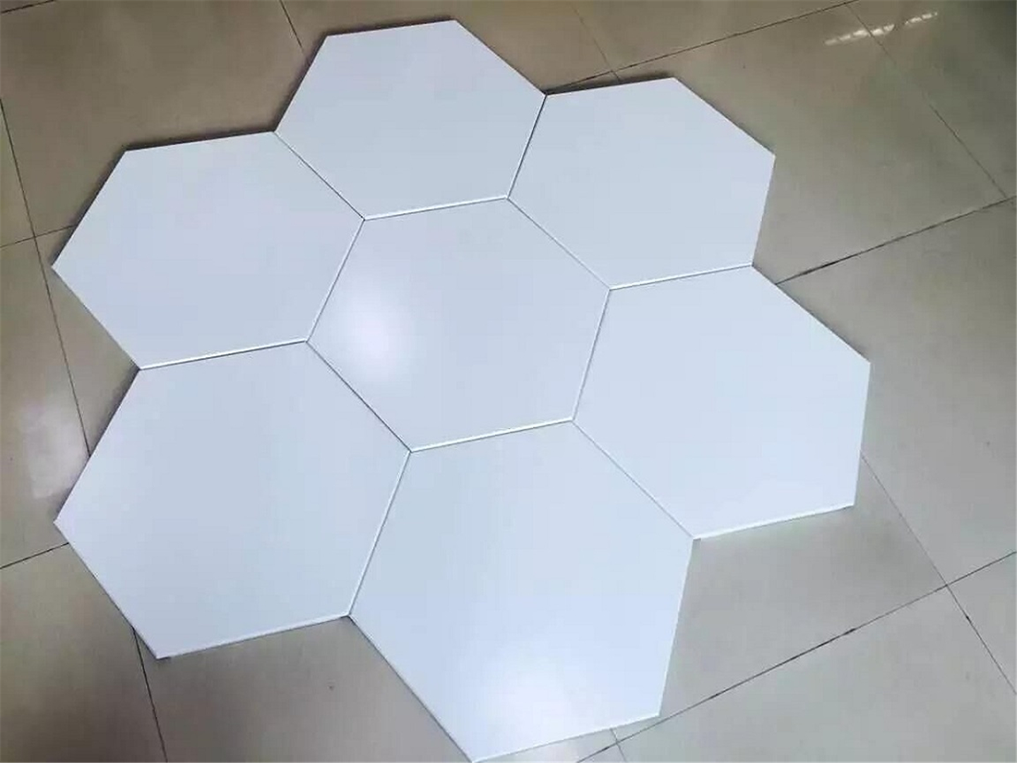 福建六邊形鋁單板（鋁天花）圖片